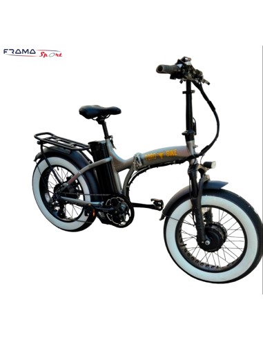 Bici A Pedalata Assistita Toro Bike 500W 48V 15Ah Doppio Motore Grigia